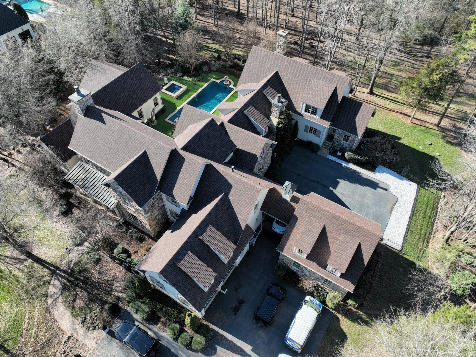 Estate Roof Replacement in Mooresville, NC by CER Roofing